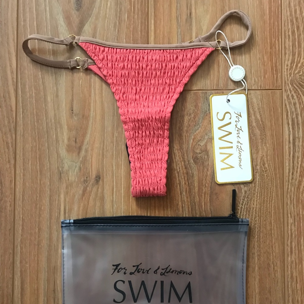BRAND NEW For Love and Lemon Bikini bottom